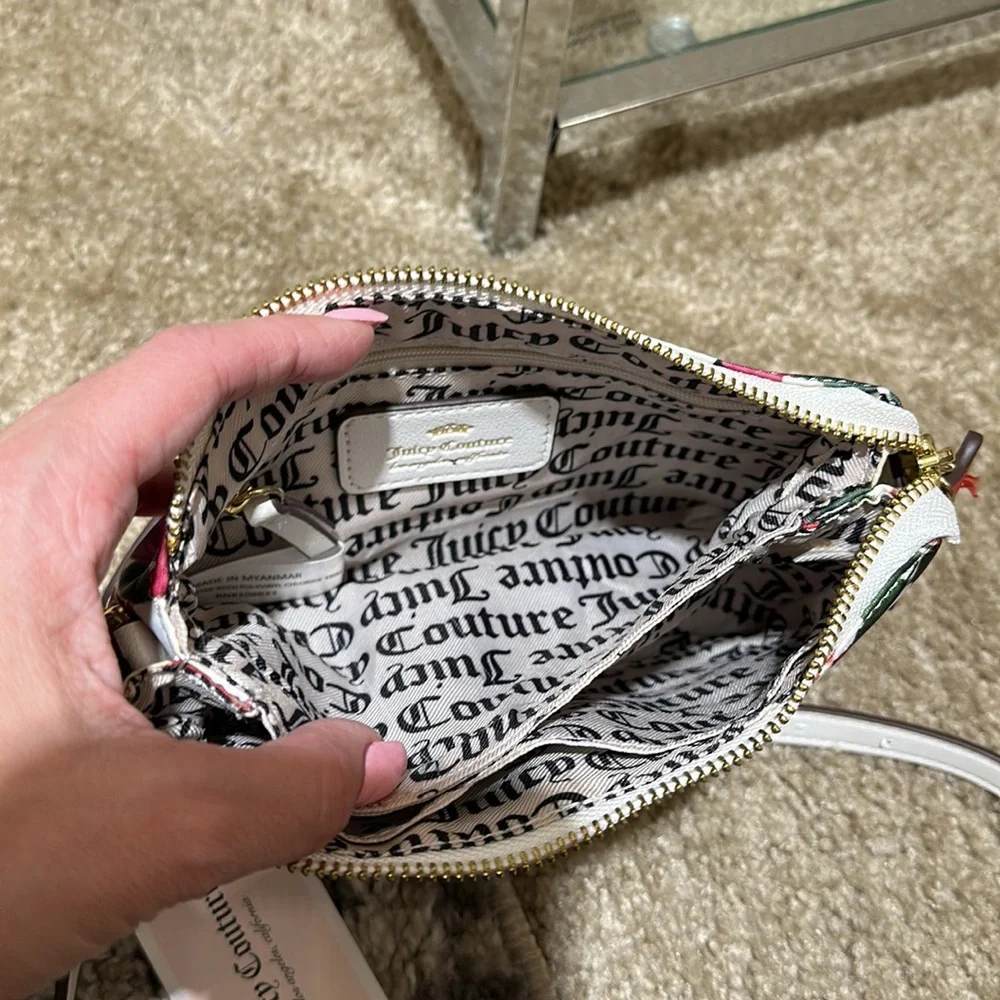 NWT Juicy Couture Floral Spring Crossbody - Picture 8 of 12